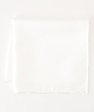 J.PRESS MEN 無地シルクチーフ