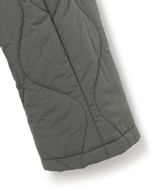 23区 S 【撥水加工】 中綿 ロング パディング アウター グレー系