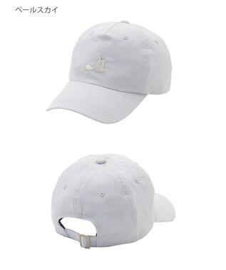 MOONBAT PAUL&JOE ACCESSOIRES(ポール&ジョー)ジプシー キャップ 猫 帽子 無地 UVカット ペールスカイ