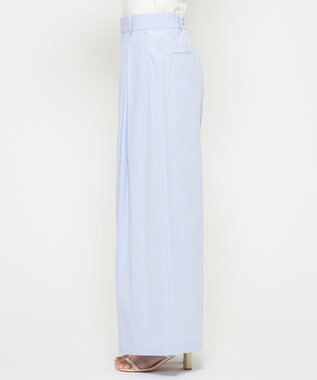 uncrave カラータイプライター ワイドパンツ サックス