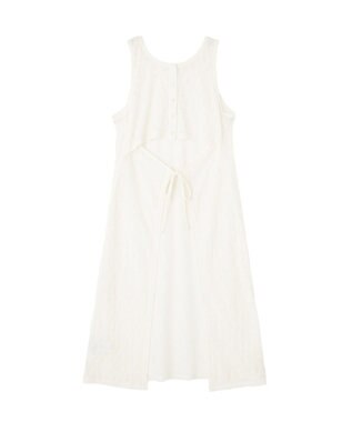 AMERICAN HOLIC レースジャガードノースリーブワンピース Ivory