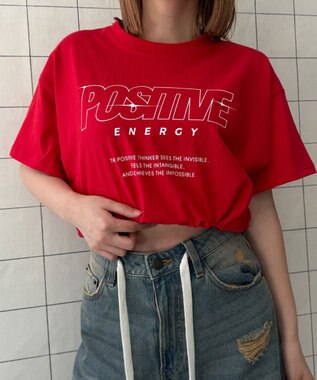 WEGO ドロストロゴショートT レッド