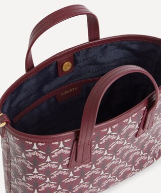 LIBERTY. アイフィス ミニ マールボロ トートバッグ ボルドー