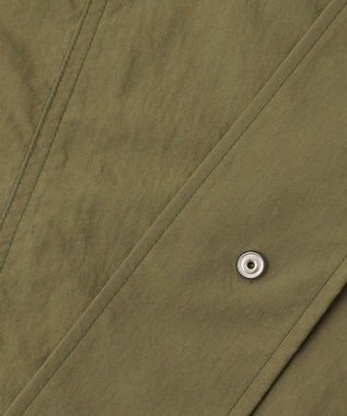 NAVE 【ReNAVE・洗える/撥水加工/接触冷感/UVケア】ナイロンタスラン コート カーキ系