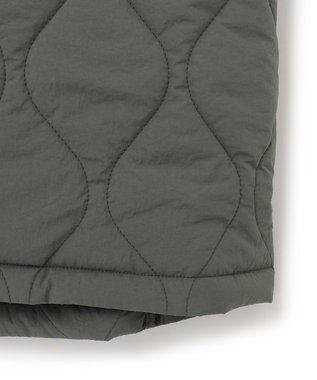 23区 S 【撥水加工】 中綿 ロング パディング アウター グレー系