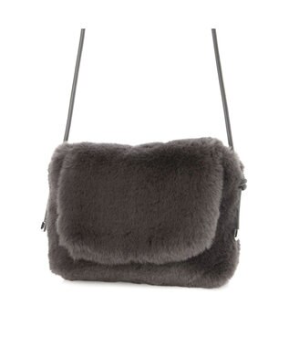 UNBILLION カシュカシュ cachecache / エコファーシンプルフラップショルダー