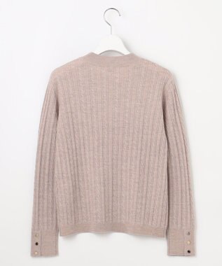 J.PRESS LADIES 【洗える】KNIT BASIC クルーネック ニット トップベージュ系