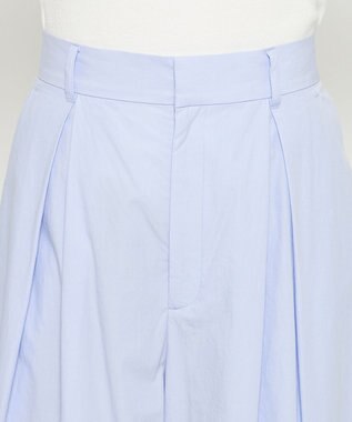 uncrave カラータイプライター ワイドパンツ サックス