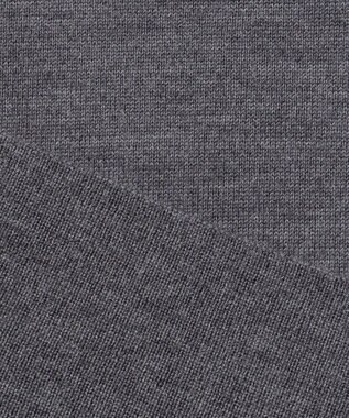 23区 【洗える】ウーステッドウール ボウタイ ニット グレー系