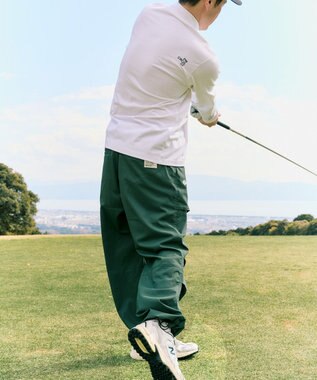 PW CIRCULUS 【MEN】ワイドカーゴパンツ ゴルフ グリーン系