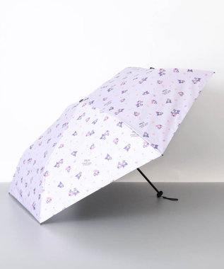 AURORA 【 ANNA SUI（アナ スイ）】マイメロディ&クロミ 晴雨兼用傘（折りたたみ傘）総柄