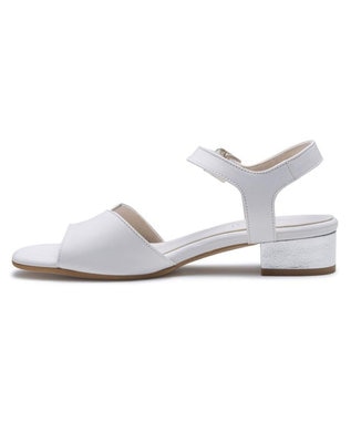 REGAL FOOT COMMUNITY 【リーガルレディース】F40R ストラップサンダル サンダル ホワイト×シルバー