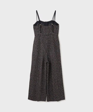 GRACE CONTINENTAL ツイードサロペット マルチ