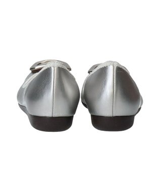 Bridget Birkin 【Bridget Birkin】バックルアクセントレインパンプス シルバー