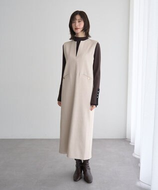 YECCA VECCA キーネックジャンスカ