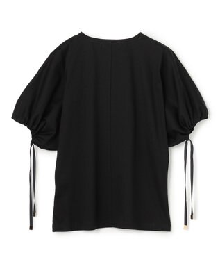BEIGE， HOPE / ボリュームスリーブドロストトップス Black