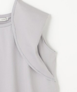 ANY L 【洗濯機可/接触冷感/UVケア】ソロナフリルスリーブプルオーバー グレー