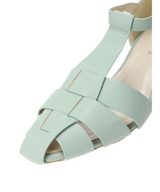 Green Parks ＲＵＰＩＳ．　グルカヒールサンダル Mint