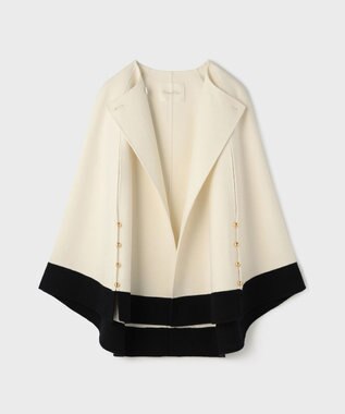 GRACE CONTINENTAL ストール付リバーケープ キナリ