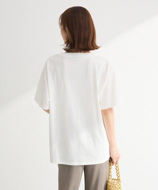 Green Parks ・ＤＯＵＢＬＥ　ＦＬＡＧＳ　フォトプリントＴＥＥ Off White