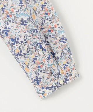 J.PRESS LADIES 【洗える】Liberty バンドカラー プルオーバー ブラウス オフ系