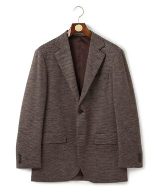 J.PRESS MEN 【セットアップ対応】SOFAニット ハイグレードジャージ ジャケット ブラウン系8