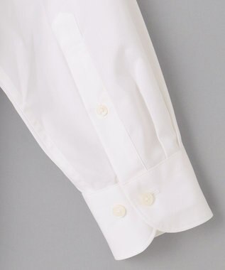 GOTAIRIKU 【形態安定】PREMIUMPLEATS_レギュラーカラー 通年ドレスシャツ ホワイト系