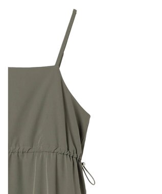 earth music&ecology ストレッチキャミワンピース Khaki