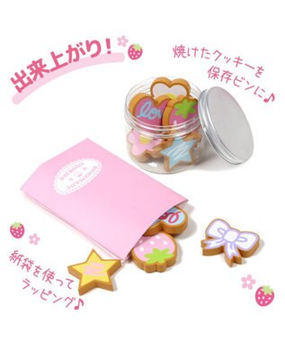 Mother garden マザーガーデン 野いちご てづくりクッキーセット ピンク（淡）