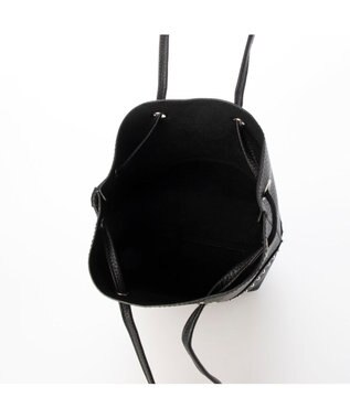 UNBILLION カシュカシュ cachecache / スタッズ付きドロストトート ブラック