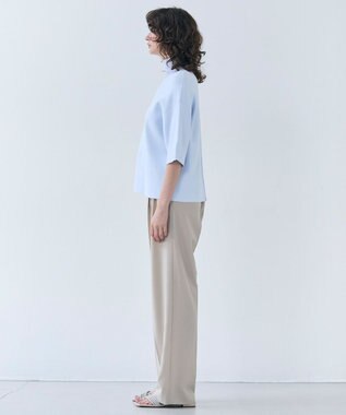 BEIGE， 【GISELe 6月号掲載】OREGANO / サマーウールタックワイドパンツ Taupe