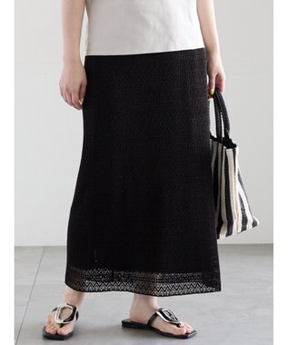 Te chichi レースプリーツナロースカート《2026 SUMMER LOOK item》