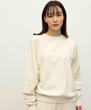  【ReNAVE】スーピマ裏毛　クルーネック