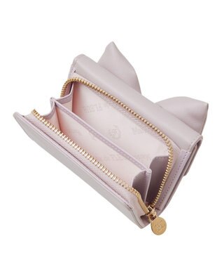 Maison de FLEUR EC限定ボリュームリボンウォレット Lavender