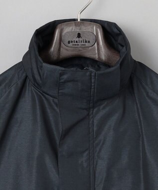 GOTAIRIKU ダウンライナー装着可【仕事で着用可】メランジシャンブレー スプリングブルゾン(25年モデル) ダルブルー系