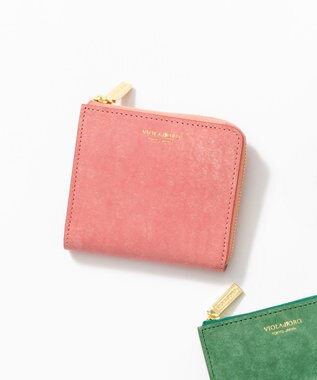 23区 VIOLAd'ORO L字ファスナー コンパクト ウォレット