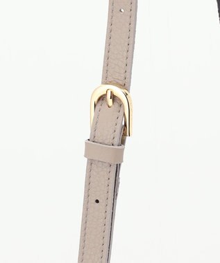 23区 【VIOLAd'ORO】イタリアンWフェイスレザー トートバッグ ベージュ系