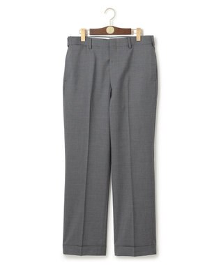 J.PRESS MEN 【J.PRESS ORIGINALS】PEPPIN MERINO TROPICAL PIPED STEM TROUSERS / JAPAN MADE ライトグレー系