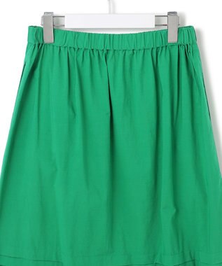 23区 【SLOW/一部店舗限定】フラワーエンブロイダリー スカート グリーン系