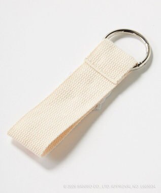 OP／FILA 【Ocean Pacific×ハローキティ】ワッペンバッグチャーム アイボリー