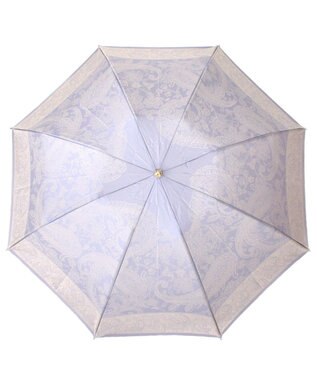 槇田商店 Kirie ペイズリー アイスブルー 折りたたみ傘 水色