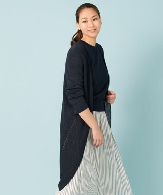 ONWARD Reuse Park 【自由区】ニット春夏 ネイビー