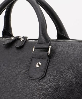 JOSEPH HOMME 【LEON 掲載】オールレザーシュリンク　BOSTON BAG ブラック系