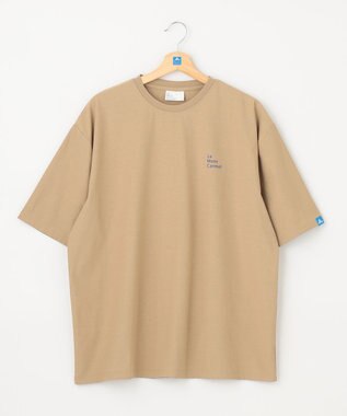 SHARE PARK LADIES 【UVカット・吸水速乾・ストレッチ・軽量 】バックプリントTシャツ ベージュ系