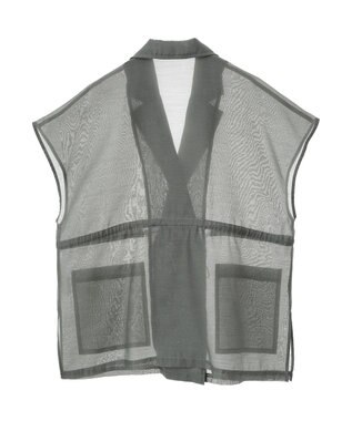 AMERICAN HOLIC シアーオーバーサイズテーラードベスト【WEB限定カラー有り】 Khaki