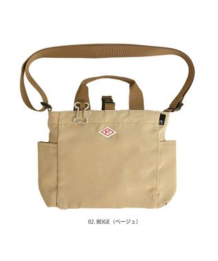 ROOTOTE 1129【BUDDY:撥水加工】SN.スクエア.ドッグ.バディ-B 02：ベージュ