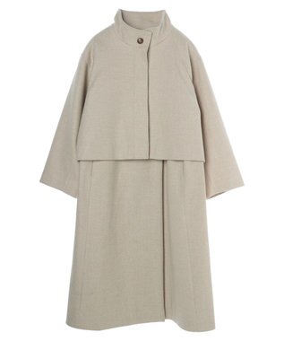 earth music&ecology マルチｗａｙコート Light Beige