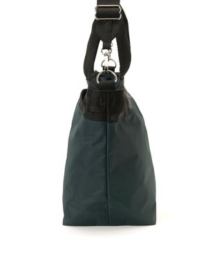 LeSportsac BUCKET TOTE/ミッドナイトグリーン/ブラック ミッドナイトグリーン/ブラック