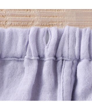 UCHINO マシュマロガーゼパイピングレディスパジャマ ダークブラウン