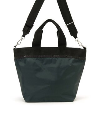 LeSportsac BUCKET TOTE/ミッドナイトグリーン/ブラック ミッドナイトグリーン/ブラック